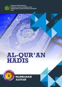 Image of AL-QURAN HADIS MA KELAS X (BUKU GURU)