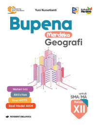 Image of BUPENA MERDEKA GEOGRAFI SMA/MA KELAS 12 KURIKULUM MERDEKA