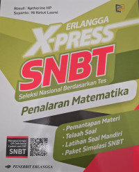 Image of ERLANGGA X-PRESS SNBT: PENALARAN MATEMATIKA