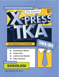 Image of ERLANGGA XPRESS TKA SOSIOLOGI UNTUK SMA/MA