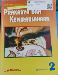 Image of PRAKARYA DAN KEWIRAUSAHAAN 2 SMA KELAS XI